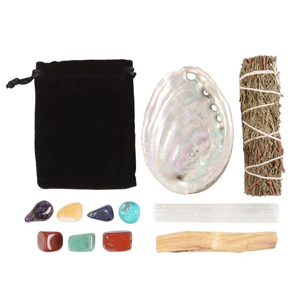 Divine Energy Smudge and Stone Wellness Kit - The Energy Emporium