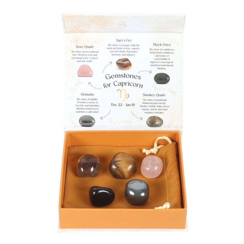 Capricorn Crystal Tumblestone Set - The Energy Emporium