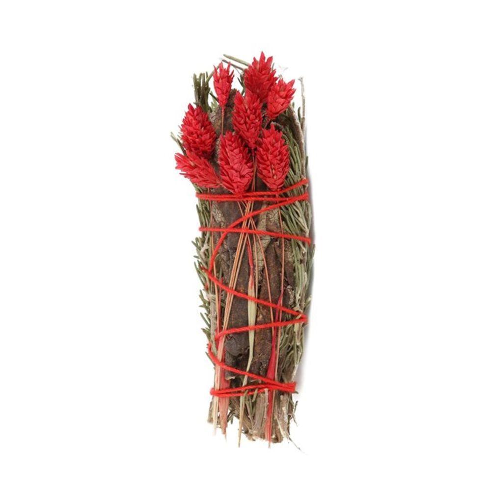 6in Ritual Wand Smudge Stick with Rosemary and Yerba Santa Sage - The Energy Emporium