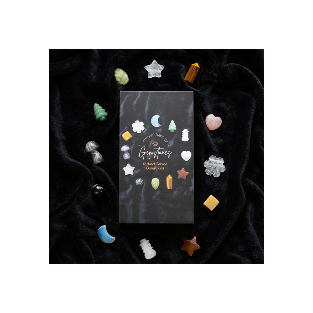 12 Days of Christmas Shaped Crystal Advent Calendar - The Energy Emporium