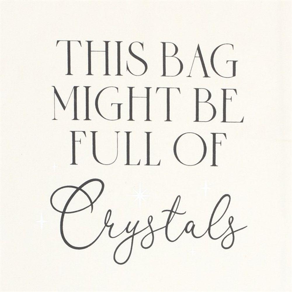 Full of Crystals Polycotton Tote Bag - The Energy Emporium