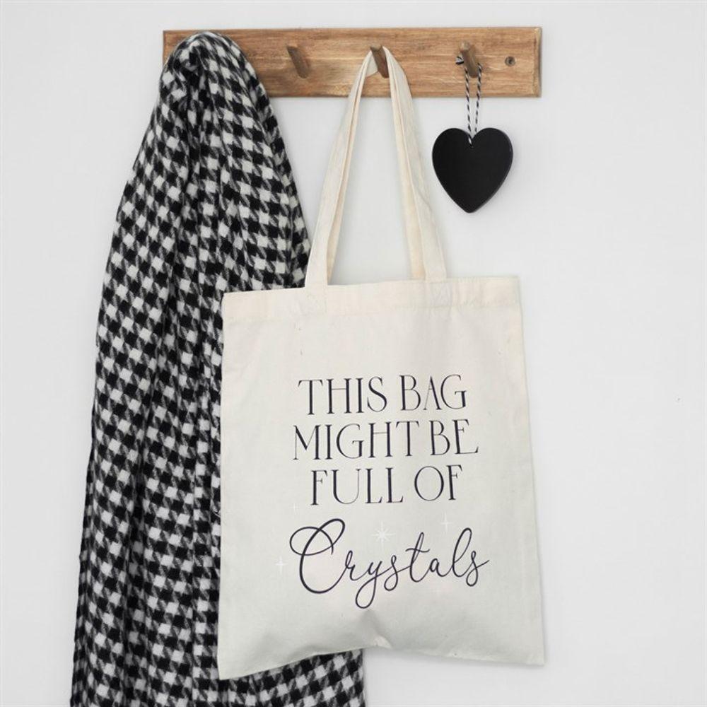 Full of Crystals Polycotton Tote Bag - The Energy Emporium