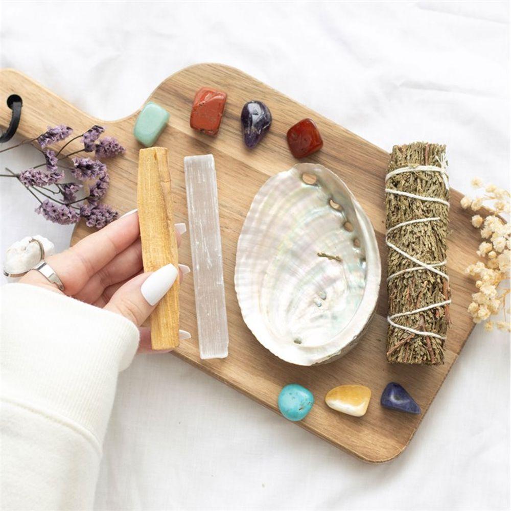 Divine Energy Smudge and Stone Wellness Kit - The Energy Emporium