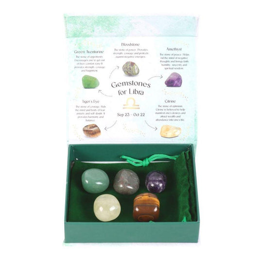 Libra Crystal Tumblestone Set - The Energy Emporium